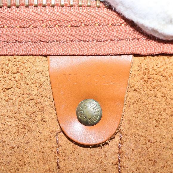 LOUIS VUITTON Epi Keepall 60 Boston Bag Brown Zipangu Gold M42948 LV Auth ki4860 - Picture 12 of 16